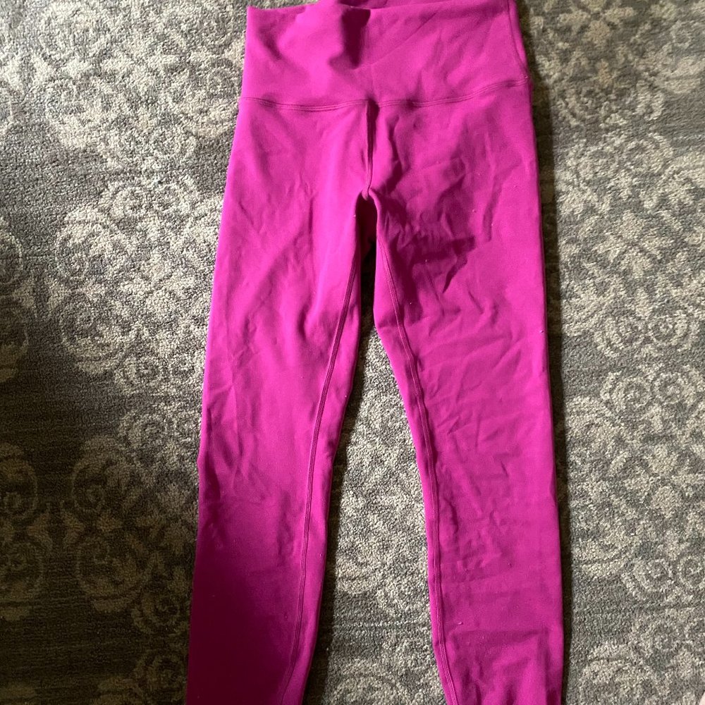 Lululemon Align High-Rise Pant 28" - Sonic Pink